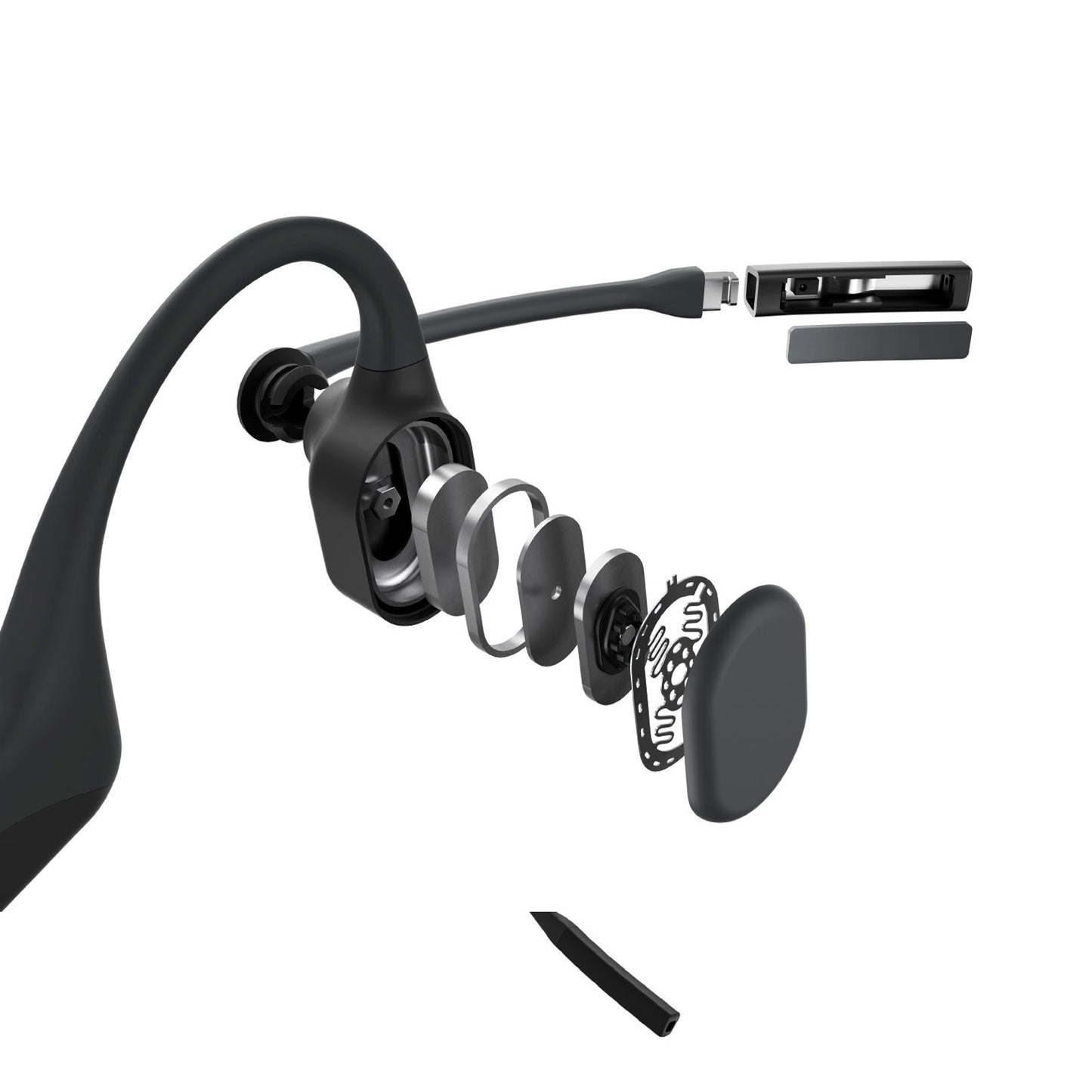 Shokz OPENCOMM骨伝導イヤホン