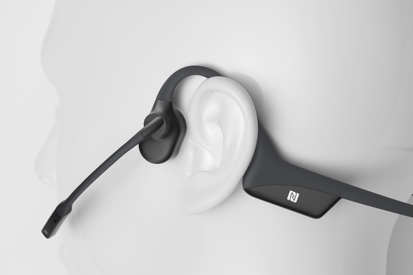 Shokz OPENCOMM骨伝導イヤホン